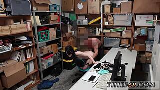 Blonde Officer Catches Fake Suspect in Office Bust