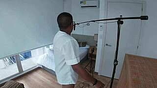 Step mom awakens me with amazing blowjob