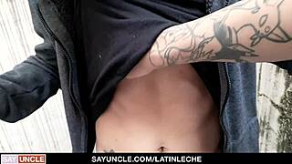 Yuna AV Ban shows off her big tits in fetish fucking