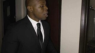 Wife Amber Moore gets a hard rough sex with a big black cock