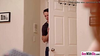 redhead stepsister joins her blonde friend and stepbrother for a shaved pussy blowjob pov with big ass action