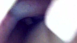 Amateur Couple In Intense Cowgirl Riding Action