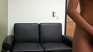 lala black reveals her ebony pussy during casting interview