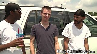 Can Aiden McAllister take two massive black cocks?