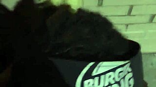 Mel From Burger King Sucks Coworker's Hard Cock