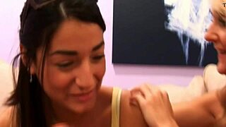 Wild Milf Dominates Young Lesbian!