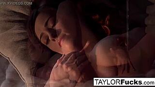 The Beautiful Vixen Feels Overwhelming Pleasure During Solo Masturbation Session