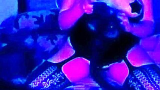 Burlesque performance by violet sweet dream allies