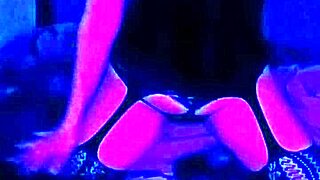Burlesque performance by violet sweet dream allies