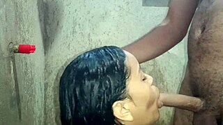 Amateur Couple Enjoys Intimate Shower Encounter