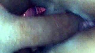 Amateur Couple In Intense Cowgirl Riding Action