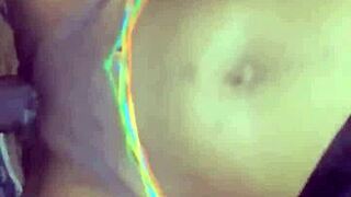 Homemade doggy with my slut bent over for monster cock 😈