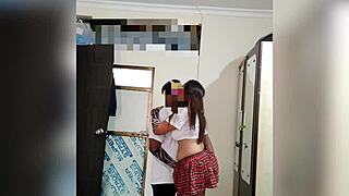 Desi Professor Fucks Student Doggystyle For Shaved Pussy