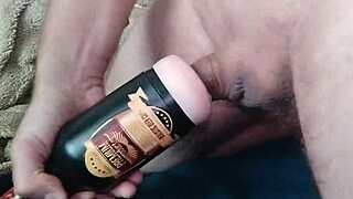 Daddy says, 'Fuck my new toy.'