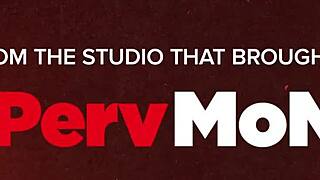 Hej glej kako vroča milf mačeha uči pastorka o notranjem izlivu