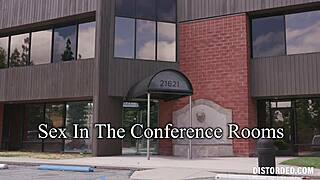 Curvy Babe Bent Over for Intense Assfucking in Office