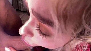 busty blonde and teen stepsister enjoy a wild threesome with guy