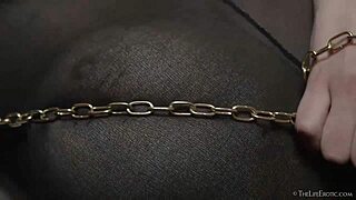 Golden Touch of Lizzy B in Solo Blonde Teen Exploration