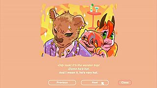 Odymos LGBT Hentai Game Ep 6: Kinky Bisexual Couple's Public Sex Adventure