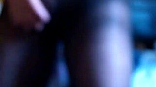 why cum in black pantyhose during masturbation?