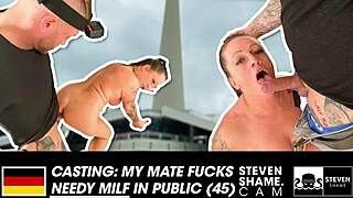 adrienne kissed and sucked dick in public, got pounded on kitchen table 😏