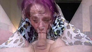 Deity Lilith teases old cuckold in femdom 69 deepthroat training part 3.