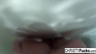 Sexy Christy Mack Masturbates In Makeup Room Bath