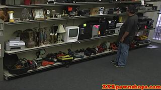 I spy on desperate amateur babe doggystyling her manager in hidden cam.