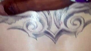 feeling the intense pleasure of big black cock tricking me bareback in interracial creampie