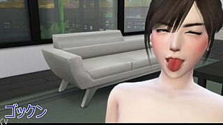 Original cartoon game animation