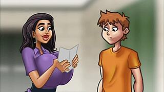 Part five of demon deals begins on the first day at college with a teacher arrangement.