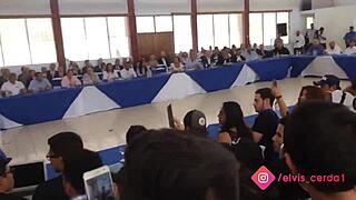 Lesther Aleman, are you getting sexual with Daniel Ortega?