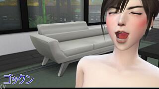 Original cartoon game animation