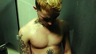 i can't stop showing off my cock in the gym shower