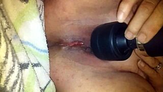 Latina BBW masturbates in pajamas to orgasm