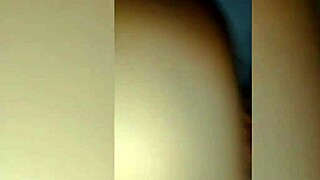 blonde wife caresses cock with feet and makes him cum in fetish.