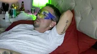 A young married couple explores amateur pleasures in their intimate moments.