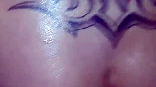 feeling the intense pleasure of big black cock tricking me bareback in interracial creampie