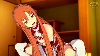 i can’t believe asuna’s wild pov sex in that village room