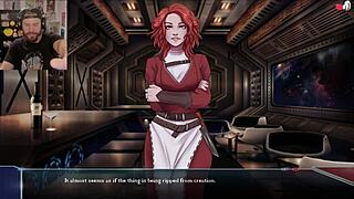 anime girl gives blowjob to monster cock creampie