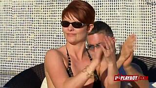 tattooed stranger rims wife in front of husband