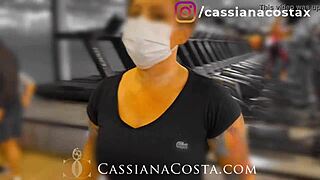 After the gym, I met my husband's friend and things got interesting at home.