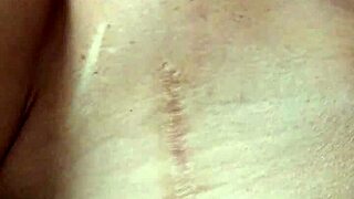 asian milf masturbates her shaved pussy