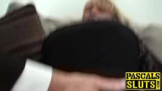 Alisha Sucks And Rides Prick On Sofa