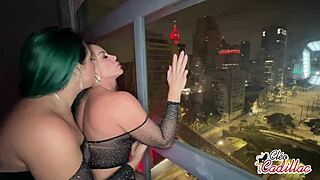 Watch Cléo Cadillac Suck Rayssa Garcia's Big Tits! So Sexy!