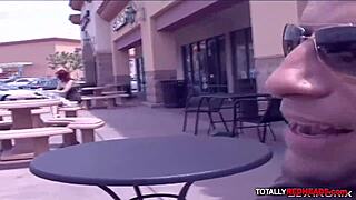 bald stud fucking this slutty redhead chick hard.