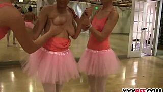 Wow! Ballerinas Punishing the Newbie in Wild Group Action Tonight!