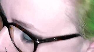 British Amateurs in Rough Blowbang Bukkake Party