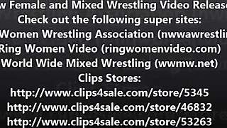 Female and mixed wrestling videos volume one