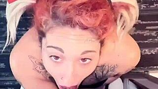 Rough Interracial Face Fucking With Deepthroat Action